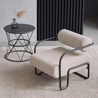 Meubles de salon modernes, canapé rembourré, chaise de loisirs, Design de cadre en bois, chaise de lecture relaxante, chaises d'accent en velours