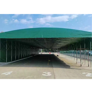 Tente pliante portable à toit en PVC, coulissante et mobile, pour extérieur, entrepôt de stockage, abri de voiture - Vente chaude - Product Image 2