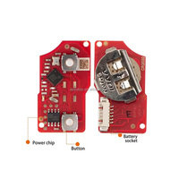 Clé télécommande universelle filaire Xhorse XKB508EN XKB528EN style B5 à 2 boutons pour VVDI Key Tool / VVDI2
