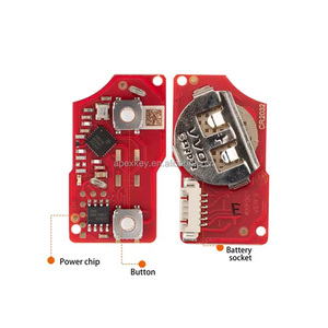 Xhorse กุญแจรีโมท XKB508EN XKB528EN สายสไตล์ B5 2ปุ่มสำหรับกุญแจ VDI/VVDI2 - Product Image 2