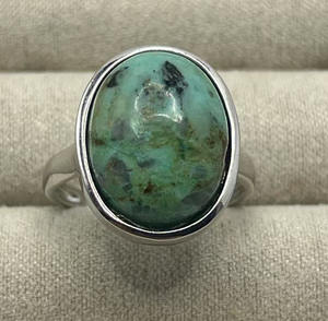 سعر المصنع الفولاذ المقاوم للصدأ + الفيروز الافارقة البيضاوية - Product Image 6