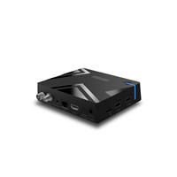 Mecool — récepteur satellite hybride dvb s2 t2 r, enregistrement, boîtier intelligent, android 9.0, amlogic s905x3, 2 go, 4k, pvk5