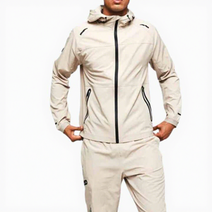 Conjunto Deportivo Cortavientos de Poliéster y Nailon al por Mayor, Conjuntos Deportivos con Costuras Reflectantes, Diseño Personalizado, Traje Deportivo Masculino Colorido - Product Image 1