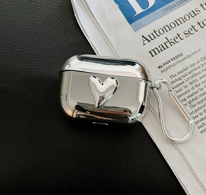 Funda de TPU con corazón de amor 3D galvanizado estilo Ins para <span class=keywords><strong>Airpods</strong></span> 1 <span class=keywords><strong>2</strong></span> 3 4 Generación funda para auriculares a prueba de golpes para <span class=keywords><strong>Airpods</strong></span> <span class=keywords><strong>Pro</strong></span> <span class=keywords><strong>2</strong></span> - Product Image 2