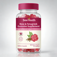 Gummies Premium Beauté et Soutien Immunitaire à la Vitamine C, Rose et Collagène de Pueraria – Ingrédients 100% Naturels – Complément Alimentaire pour Adultes