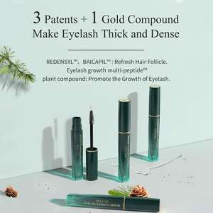 Tratamiento líquido para el crecimiento <span class=keywords><strong>de</strong></span> pestañas <span class=keywords><strong>de</strong></span> 3 ml, herramienta <span class=keywords><strong>de</strong></span> maquillaje <span class=keywords><strong>de</strong></span> ojos mejorada para reparación <span class=keywords><strong>de</strong></span> nutrición Delgada y gruesa - Product Image 2