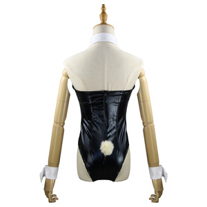 Costume de lapin Sakurajima Mai pour femme adulte, combinaison noire, nœud papillon, bas, oreilles de lapin, leggings, tenue de cosplay anime - Product Image 5