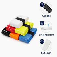 Cinta de Agarre para Raqueta de Bádminton, Pickleball, Tenis de Playa y Pádel OEM, Premium, de PU, Absorbente de Sudor, Antideslizante, Personalizada