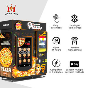 Cajero automático de pizza Máquina automática para hacer pizza Compre 24/7 Operación Máquina Expendedora de pizza - Product Image 4