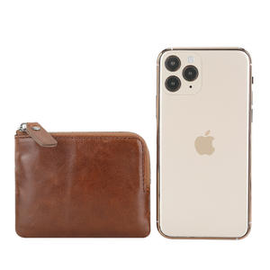 Borsa da <span class=keywords><strong>uomo</strong></span> per affari <span class=keywords><strong>portafoglio</strong></span> con cerniera bottone <span class=keywords><strong>a</strong></span> <span class=keywords><strong>scatto</strong></span> Bi-Fold in pelle <span class=keywords><strong>portafoglio</strong></span> resistente e comodo con - Product Image 3