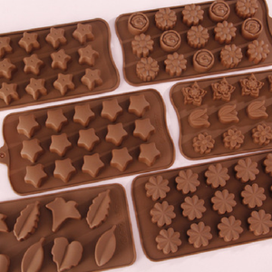 Moldes de <span class=keywords><strong>Silicona</strong></span> 100% de Grado Alimenticio para Chocolate, Diseño de Animales Adorables: Pato, Oso, Conejo - Product Image 1