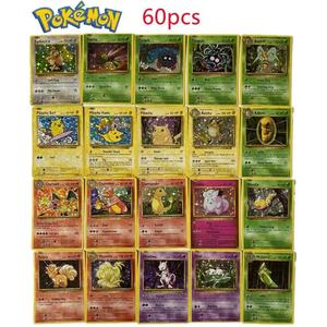 60 Adet <span class=keywords><strong>Pokemon</strong></span> Kartları 1. Baskı Deste Paketleri Orman Folyo Kartları Özel Tasarım Anime Çeşitli Renkler Toplu Masa Oyunu Hediyesi 14 - Product Image 2