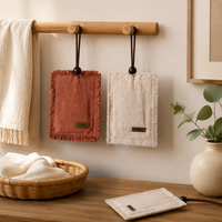 Sachet parfumé ventilé à suspendre, mini-sachet vide personnalisé pour huile parfumée, sac de parfum pour voiture et voyage