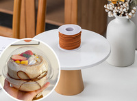 Kokosnoot Verpakking Transparante Blister Doos Voor Cake Dessert Bakken Fruit Verpakking Jelly Cup