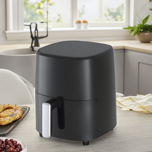 Ohigitechi หม้อทอดไร้น้ำมันอัจฉริยะขนาดกะทัดรัดพกพา3.5L, หม้อทอดไร้น้ำมันเพื่อสุขภาพระบบสัมผัสแผงควบคุมการทำงานอัตโนมัติ - Product Image 1