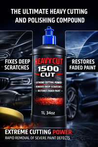GRAPHONEX1500 Composé de polissage à fort pouvoir abrasif, oxyde d'aluminium, puissance de coupe extrême, rayures profondes, restaure la peinture délavée |   Voiture - Product Image 2