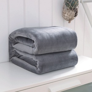 Couverture en polaire adulte pour lit point de couette couvertures et couvre-lits de couleur unie couverture de plaidoyer de qualité douce pour canapé couverture de lit à la maison - Product Image 4