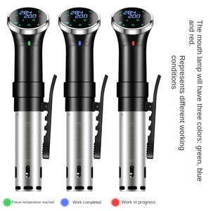 Olla de Cocción Sous Vide, Máquina de Cocción Lenta a Baja Temperatura, Descongelación Rápida, Máquina de Vacío para Carnes, Edición WIFI, 1100W, SJ-S015W - Product Image 4