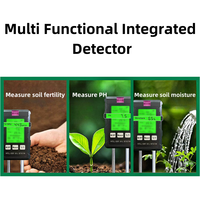 Testeur de sol intelligent 6 en 1 Température humidité PH détection de sol Testeur de sol pour l'agriculture et le jardin