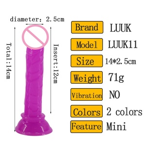 Mini Dildos de PVC LUUK con Gran Glande para Mujeres, Juguetes Sexuales con Forma de Pene - Product Image 6