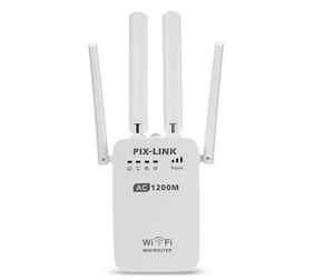 Routeur d'extension wifi de couverture large gamme de marque Pix-<span class=keywords><strong>link</strong></span> 1200Mbps 2.4Ghz & 5Ghz usine de répéteur double bande sans fil - Product Image 1