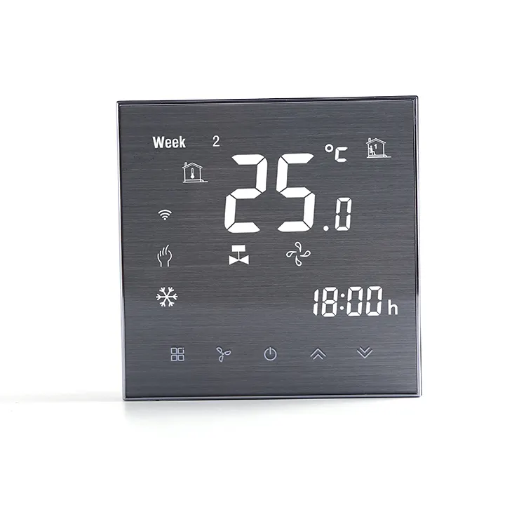 Termostato inteligente do quarto beca BAC-2000 diy 24v, termostato ac para casa inteligente, peças de sistemas hvac, ar condicionado doméstico