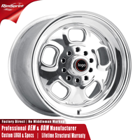 Jantes Rodlite WELD 15-22 pouces 5x114.3 5x120 pour Ford Mustang Chevrolet Camaro Hot Rod Mercury Cougar Oldsmobile 442