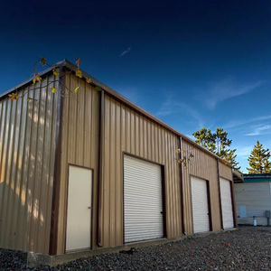 Bâtiment industriel préfabriqué durable d'entrepôt de stockage de structure métallique légère pour l'usage commercial - Product Image 1