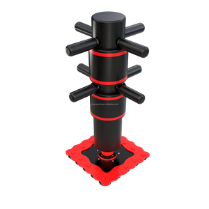 Nuevo Producto: Saco de Boxeo Vertical de Doble Uso, Maniquí Giratorio de Madera para Wing Chun, Kung Fu y <span class=keywords><strong>Wushu</strong></span> - Product Image 5