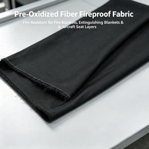 Tissu en fibre de carbone pré-oxydé ignifuge pour la soudure et l'isolation thermique - Product Image 1