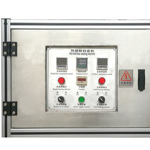 Caja de embalaje 1 trabajador pequeña comida Chocolate caja de dulces caja de papel para galletas dos lados sellado máquina de sellado de pegado en caliente - Product Image 5