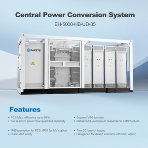 태양광 발전소 5MWh 10MWh 완벽한 태양광 시스템 컨테이너 배터리 에너지 저장 시스템 ESS 에너지 관리 시스템 - Product Image 2