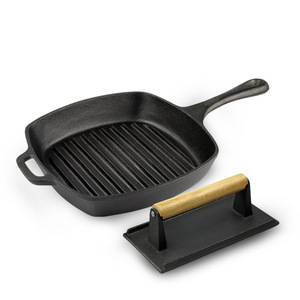 Poêle <span class=keywords><strong>en</strong></span> <span class=keywords><strong>fonte</strong></span> antiadhésive pour cuisine domestique, barbecue extérieur, cuisson des œufs et des crêpes - Product Image 1