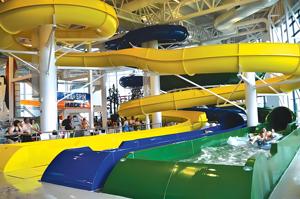 Toboggan aquatique extérieur, parc d'attractions commercial, jeu de toboggan aquatique en fibre de verre, équipement de jeu aquatique pour adultes, certificat IOS - Product Image 3