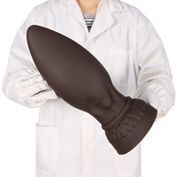Plug anal géant lisse en forme d'œuf avec base large évasée, entraîneur anal fantaisie pour hommes gays, couples et jeux BDSM pour adultes