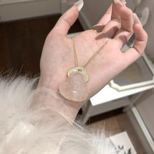 Collar de Perlas con Botones de Estilo Barroco Retro de Lujo, Plata de Ley S925, Cadena de Clavícula de Alta Gama - Product Image 5