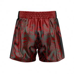 Pantalones Cortos de Boxeo y Entrenamiento Unisex con Diseño Artístico, Transpirables, de Secado Rápido, con Logotipo Frontal Personalizado - Product Image 3