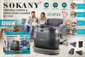 <span class=keywords><strong>Nettoyeur</strong></span> de <span class=keywords><strong>tissus</strong></span> à séchage rapide 1500W, aspirateur à taches, aspirateur pour sols, canapés <span class=keywords><strong>et</strong></span> tapis, vente chaude - Product Image 2