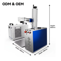 Marqueur laser UV en ligne personnalisé 3W 5W 355nm, machine de marquage à froid refroidie par eau, source laser en option, CE FDA, garantie 1,5 an