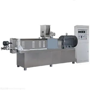 Vegetarische Vlees Brokken Geweven Soja Protein Tvp Nuggets Extruder Making Machine