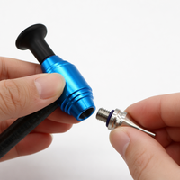 Marteau télescopique réglable PDR, outil de réparation de bosses de carrosserie sans peinture en fibre de carbone avec 5 embouts interchangeables