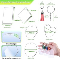 Impression personnalisée Porte-clés Plaque Porte-clés Spotify Album Porte-clés en acrylique Porte-clés Perles en plastique en fer Porte-clés photo numérique