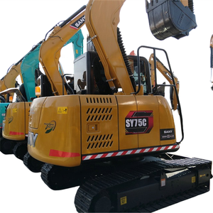 Venta caliente excavadora usada Sany SY75CPRO rendimiento Original usado Sany SY75C excavadora China sy75 sy55 para la venta - Product Image 6