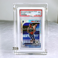 Étui de protection en acrylique TCG 8 mm pour cartes gradées PSA, format Bumper, avec protection UV et couvercle magnétique pour cartes à collectionner