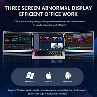 13.3 15.6 16 17 pouces 1K 2K 4K IPS moniteur étendu 1920*1080 écran tactile PC LED moniteur Portable pour ordinateur portable téléphone portable