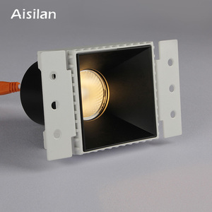 Aisilan Đèn Chiếu Sáng Led COB Lõm Chống Chói Hình Vuông Không Vành Không Gọng Hai Đầu Điều Chỉnh Được Đèn Chiếu Sáng - Product Image 3