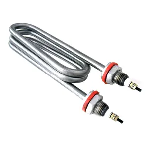 Elemento de calefacción Tubular eléctrica, calentador de inmersión de agua de 110v y 220v, elementos de calefacción industriales