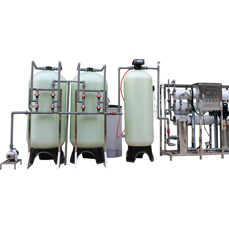 3 T/H automatico Ro sistema di acqua industriale Ro sistema produttore di osmosi inversa apparecchiature Ro sistema di trattamento delle acque