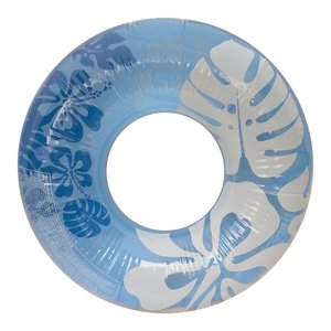 Anneaux gonflables de piscine de tubes de flotteur d'impression de logo de personnalisation colorée transparente pour promotionnel - Product Image 2