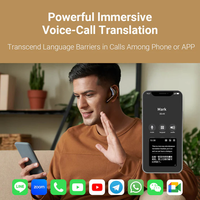 Écouteurs interprètes IA Timekettle W4 Pro : Traducteur en temps réel pour appels téléphoniques et réunions vidéo, interprétation simultanée en 52 langues